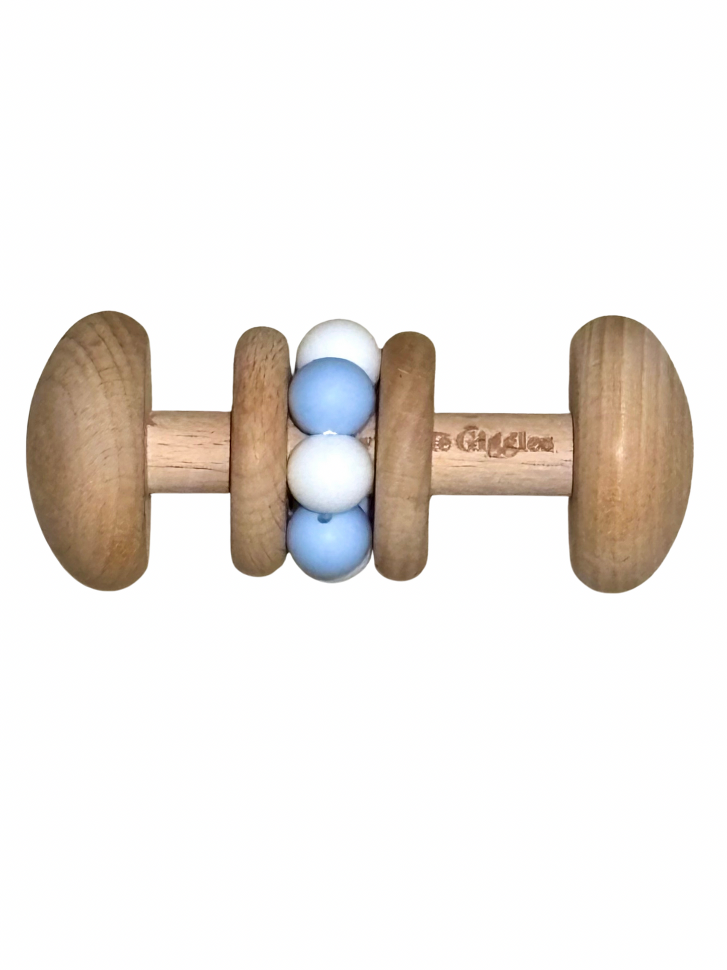Keepsake Baby Rattle Teether Duo