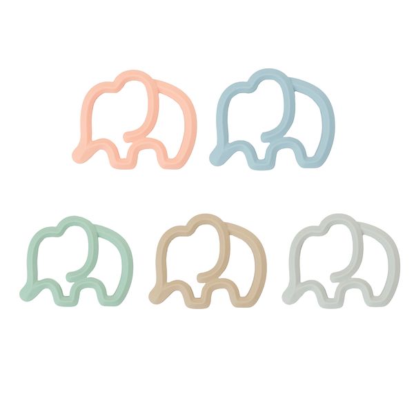 Silicone Elephant Teether