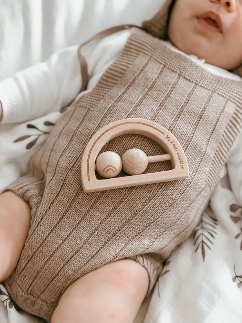 Rainbow Rattle Teether