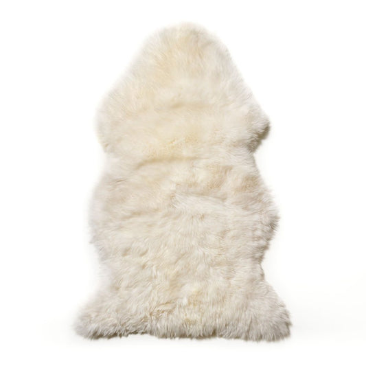 100% Australian Quality Plush Ivory Sheepskin Rug