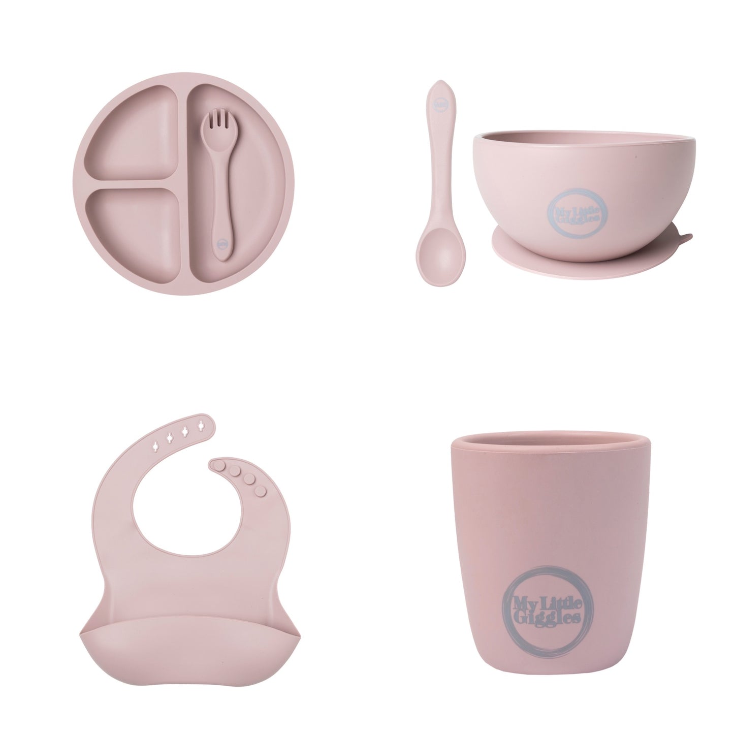 My Little Silicone Feeding Sets