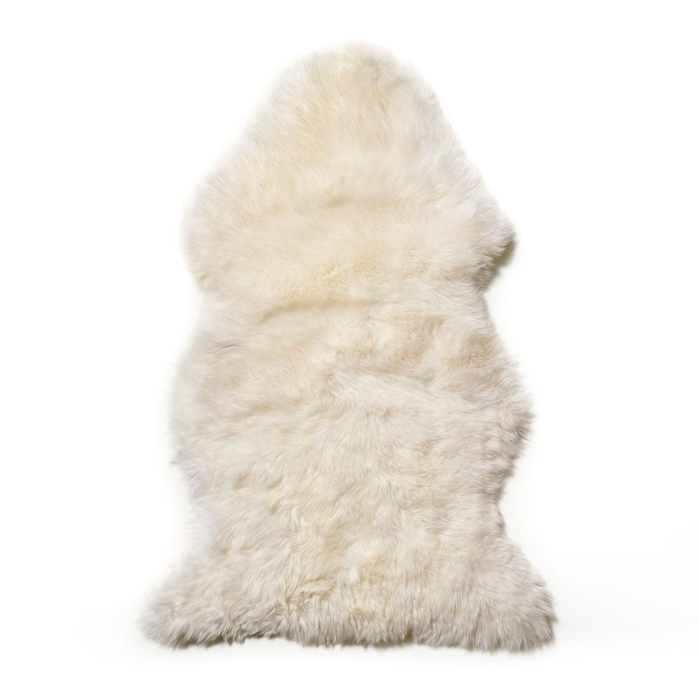 100% Australian Quality Plush Ivory Sheepskin Rug